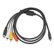 5 Feet AV Cable for Sony Handycam, Mini DV &amp; DVD Camcorders