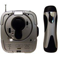 Hand Crank Emergency Flashlight, AM/FM and NOAA Weather Band Radio, Compass and Thermometer (No Batteries Required) N5