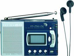 Design Go World Radio, Grey, One Size N2