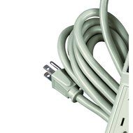 Fellowes 6-Outlet Office/Home Power Strip, 15 Foot Cord - Wall Mountable (99026) N2