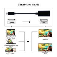 VicTec Type C to DisplayPort Adapter, USB 3.1 Type C (USB-C) to DisplayPort Cable Converter Supporting 4K 1080P... N5