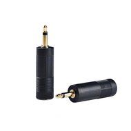 eBoot Stereo Jack Adapter 3.5 mm (1/ 8 Inch) Male to 6.35 mm (1/ 4 Inch) Female Audio Converter Adaptor, 5 Pieces N4