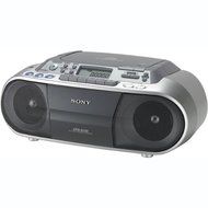 Sony CFDS01 CD Radio Cassette Recorder - Silver