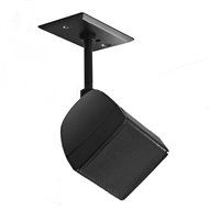 Pinpoint Mounts AM21-Black Universal Home Theater Speaker Wall Ceiling Mount with Electrical Box Installation... N6