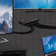 Portta PET0402 HDMI 4 port 4x2 Matrix with Remote v1.3 support 3D Super Slim 1080p N6