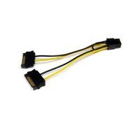 StarTech.com PCIEXSPLIT6 6-Inch PCI Express Power Splitter Cable N4