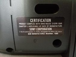 Sony CFD-50 CD FM/AM Radio Cassette Player Compact Disc 2 Band Tuner Boombox N2