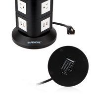 Power Strip, Safemore Smart 6-Outlet with 4-USB Surge Protection Power Socket 4000W 110-250V Worldwide Voltage... N7