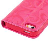 iPhone SE Case, iPhone 5/5S Case,YOKIRIN Stand Wallet Premium PU Leather with Handmade Flowing Glitter Liquid... N41