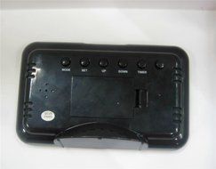 Surborder Shop Digital Alarm Clock Battery Operated with Large Display, Snooze - Travel Alarm Clock and Home Alarm... N19