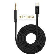 Lightning to 3.5mm Aux Audio Stereo Cable, VIMVIP Male to Male 3ft Nylon Auxiliary Audio Stereo Cable for iPhone... N2