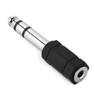 Aurum Cables 3-Pack 6.35mm Male to 3.5mm Female Stereo Adapter N4