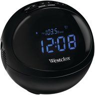 Westclox 81013 Stereo Bluetooth 0.7-Inch LED Clock Radio