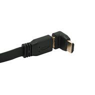 DIZA100 4-Pack HDMI Right Angle Connectors,2-Pack 90 Degree and 2-Pack 270 Degree HDMI Male to Female Adapters N12