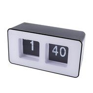Erasky Modern Retro Auto Flip Clock Desk Table File Down Page Clock N5