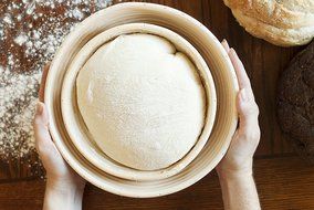 Paragon Storm Banneton Proofing Baskets Set of 2 Professional Rattan Artisan Baking Brotform for Bread and Dough N3