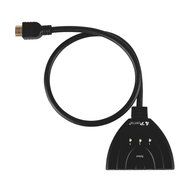Portta PET0301DU HDMI Switch / Switcher 3 Port 3x1 v1.3 with 1.5 ft Pigtail support 3D 1080p N7