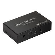 Portta PET0301DU HDMI Switch / Switcher 3 Port 3x1 v1.3 with 1.5 ft Pigtail support 3D 1080p N9