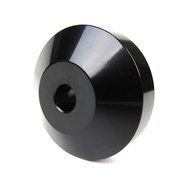 Turntable Lab: Stainless Steel 45 Adapter (Single) - Black N4