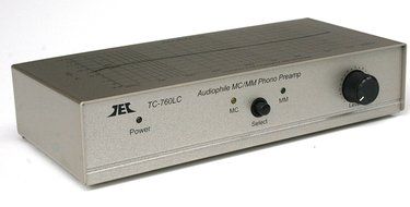 TCC TC-760LC SILVER Moving Magnet / Moving Coil Phono Preamp w/Level Control