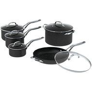 New THE ROCK by Starfrit 060319-001-0000 THE ROCK by Starfrit 10-Piece Cookware Set with Stainless Steel Handles