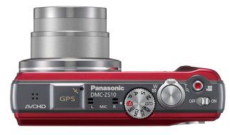 Panasonic Lumix DMC-ZS10 14.1 MP Digital Camera with 16x Wide Angle Optical Image Stabilized Zoom and Built-In... N6