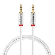 Starise Aux Cable 90 Degree 10 Feet - 3.5mm Male to Male Right Angle Stereo Audio Cable - Black N5
