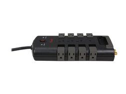 Rosewill Premium 12 Outlet Pivot-Plug Rotating Outlet Power Surge Protector with RJ11 and Coax Protection, RHSP... N3