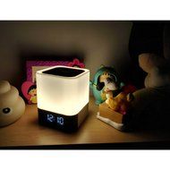 FANGDA All-in-1 Portable Wireless Bluetooth Speaker With Touch LED Lamp (Dimmable 3 Brightness) TF Card ,MP3 Player...