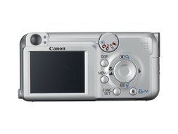 Canon PowerShot A460 5.0MP Digital Camera with 4x Optical Zoom (Silver)