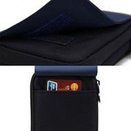 liangdongshop Casual Water Resistant Oxford Waist Pack Phone Sleeve Chest Pouch(Sapphire Blue) N11