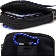 liangdongshop Casual Water Resistant Oxford Waist Pack Phone Sleeve Chest Pouch(Sapphire Blue) N13