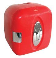 Koolatron KWCXJ6 Coca-Cola 9-Can-Capacity Mini Fridge, Red N2
