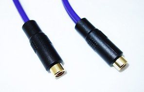 Monster Cable ILJRY C-1 F Single Female RCA to Dual Male RCA Y-Adapter Pair N2