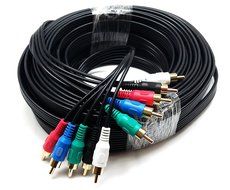 50 Feet 50 Ft 5 RCA Component Video/Audio Cable For HDTV