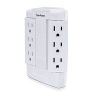 CyberPower GT600P 6 Outlet Swivel Grounded Wall Tap N2