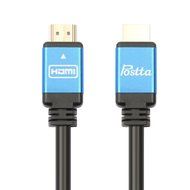 Postta Ultra HDMI 2.0V Cable(40 Feet)Support 4K 2160P,1080P,3D,Audio Return and Ethernet - 1 Pack(Blue) N11