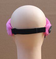 Suofule Wireless Bluetooth Velvet Silk Eye Mask Sleeping Masks Stereo Shelf Systems (Pink) N4