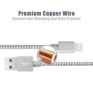 Marchpower(TM), iPhone Charger, 2Pack 6FT Tangle-free Nylon Braided lightning to USB Cable, Quick Data Syncing... N3