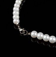 Fashion Women White Chunky Pearl Chain Choker Pendant Statement Necklace Jewelry N2