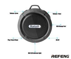 ReFeng RF573 HD Waterproof Bluetooth 3.0 Wireless Speaker w/ Mic, Suction Cup, Hook &amp; Bike Rack for Indoor (Shower... N6