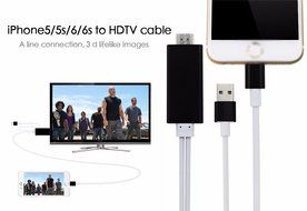 Lightning to HDMI Cable, ONSEMI Lightning to HDMI Cable 6.5Ft Lightning MHL to HDMI Cable 1080P HDTV Adapter For... N3