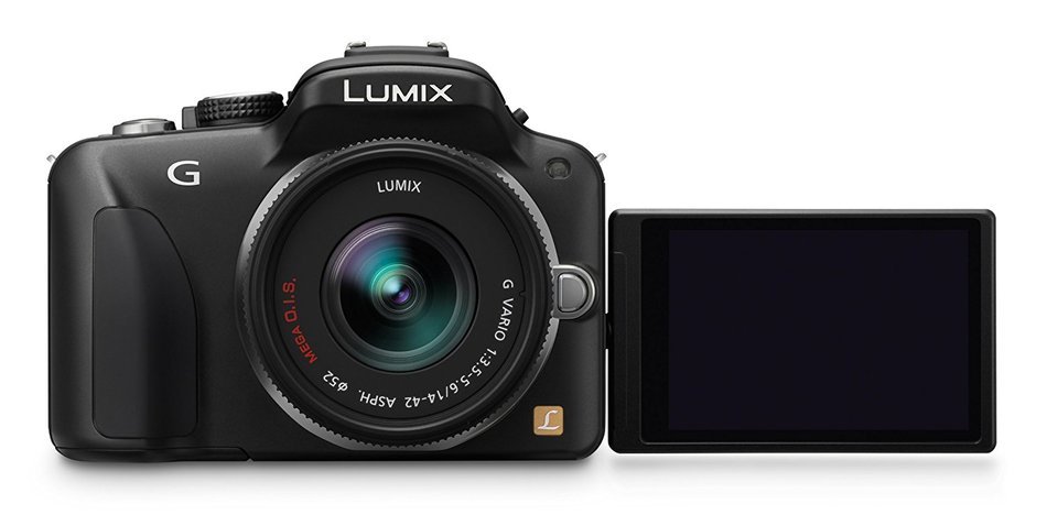 Panasonic LUMIX DMC-G3 16 MP Micro Four-Thirds Interchangeable Lens Camera with 3-Inch Free-Angle Touch-Screen... N19