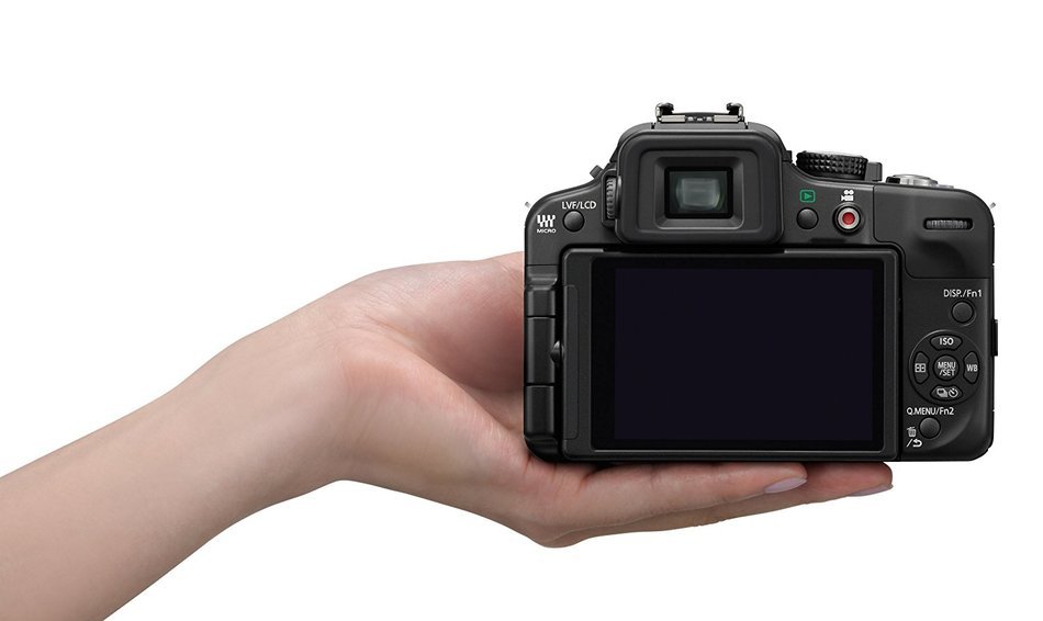 Panasonic LUMIX DMC-G3 16 MP Micro Four-Thirds Interchangeable Lens Camera with 3-Inch Free-Angle Touch-Screen... N21