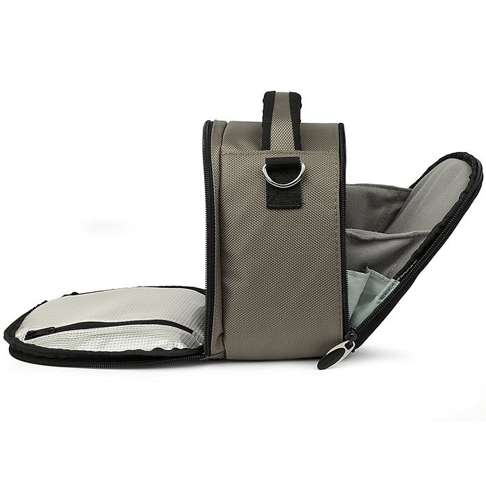 Laurel DSLR Camera Handbag for Panasonic Lumix DMC Series SLR Cameras, Grey N52