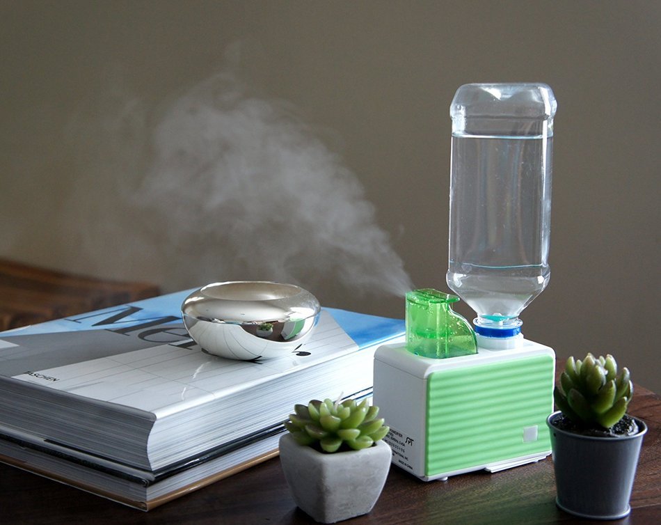 SPT SU-1053G Personal Humidifier, Green/White N2