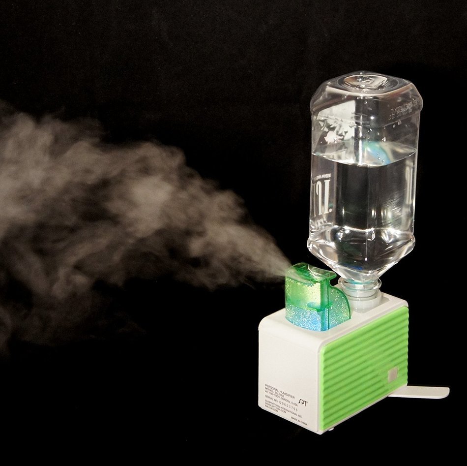 SPT SU-1053G Personal Humidifier, Green/White N3