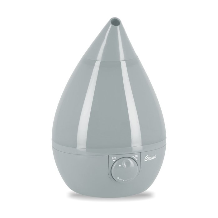 Crane Drop Shape Ultrasonic Cool Mist Humidifier with 2.3 Gallon output per day N7