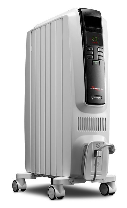 Electric Radiant Radiator Heater Portable Indoor Warm 1500 Watt 5120 BTU 100 SQ FT NEW N3