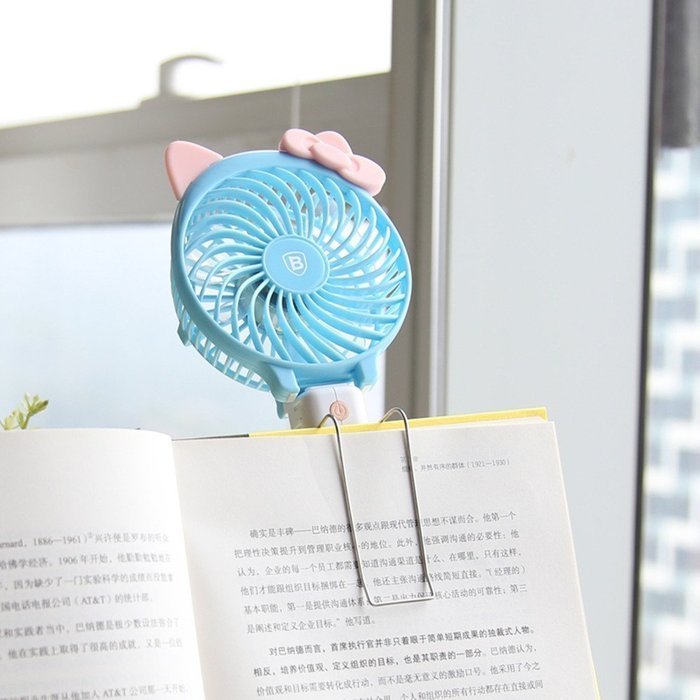 StrongFirst Portable USB Rechargeable Hand Mini Fans 2000mAh Battery for Laptop Computer Desk Desktop Table Floor... N5